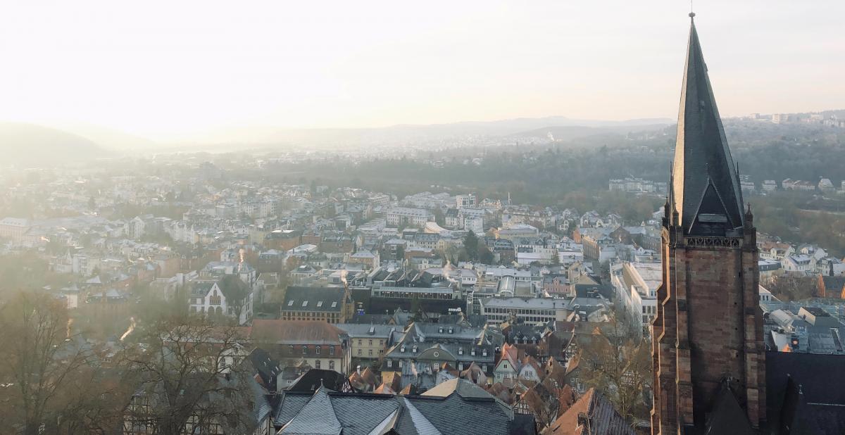 Stadtansicht Marburg